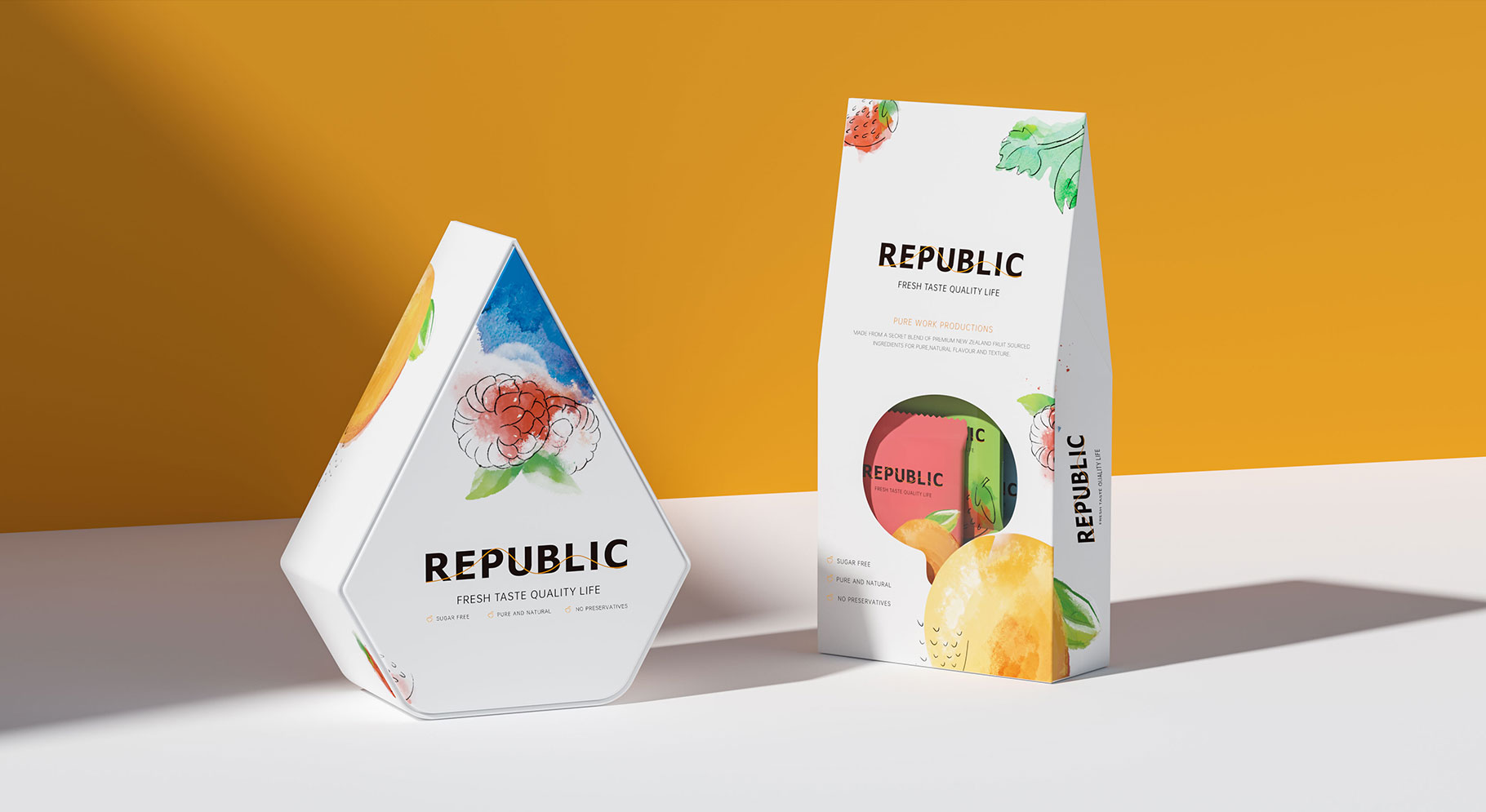 REPUBLIC 水果巧克力包裝設(shè)計